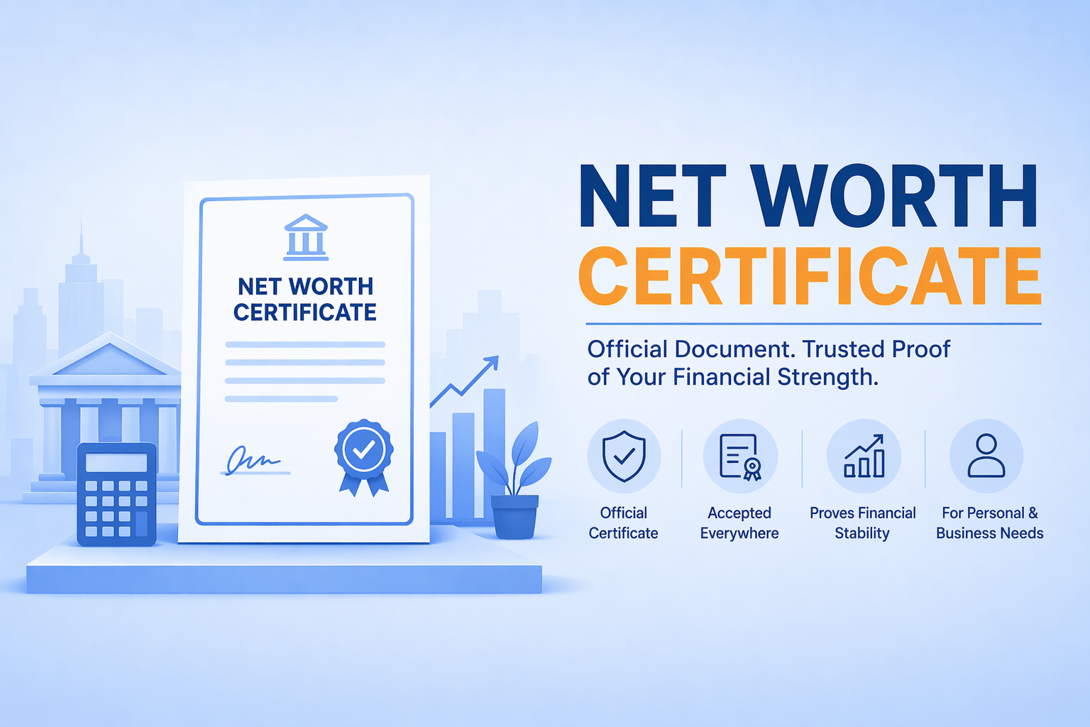 Net Worth Certificate