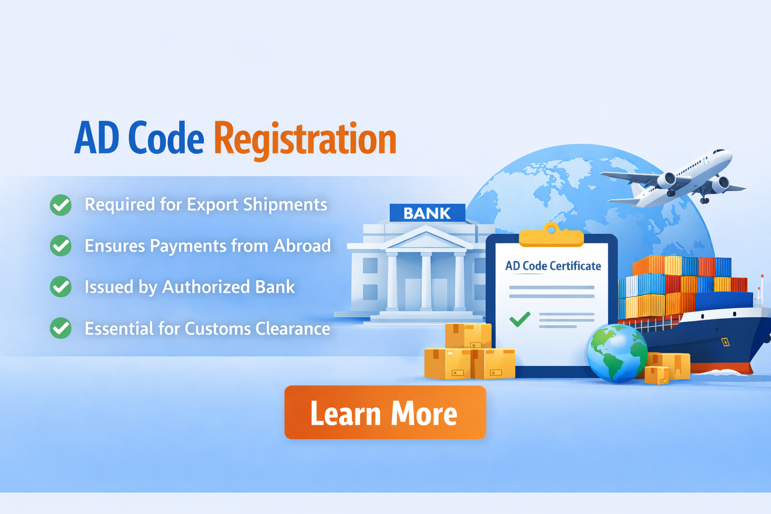 AD Code Registration