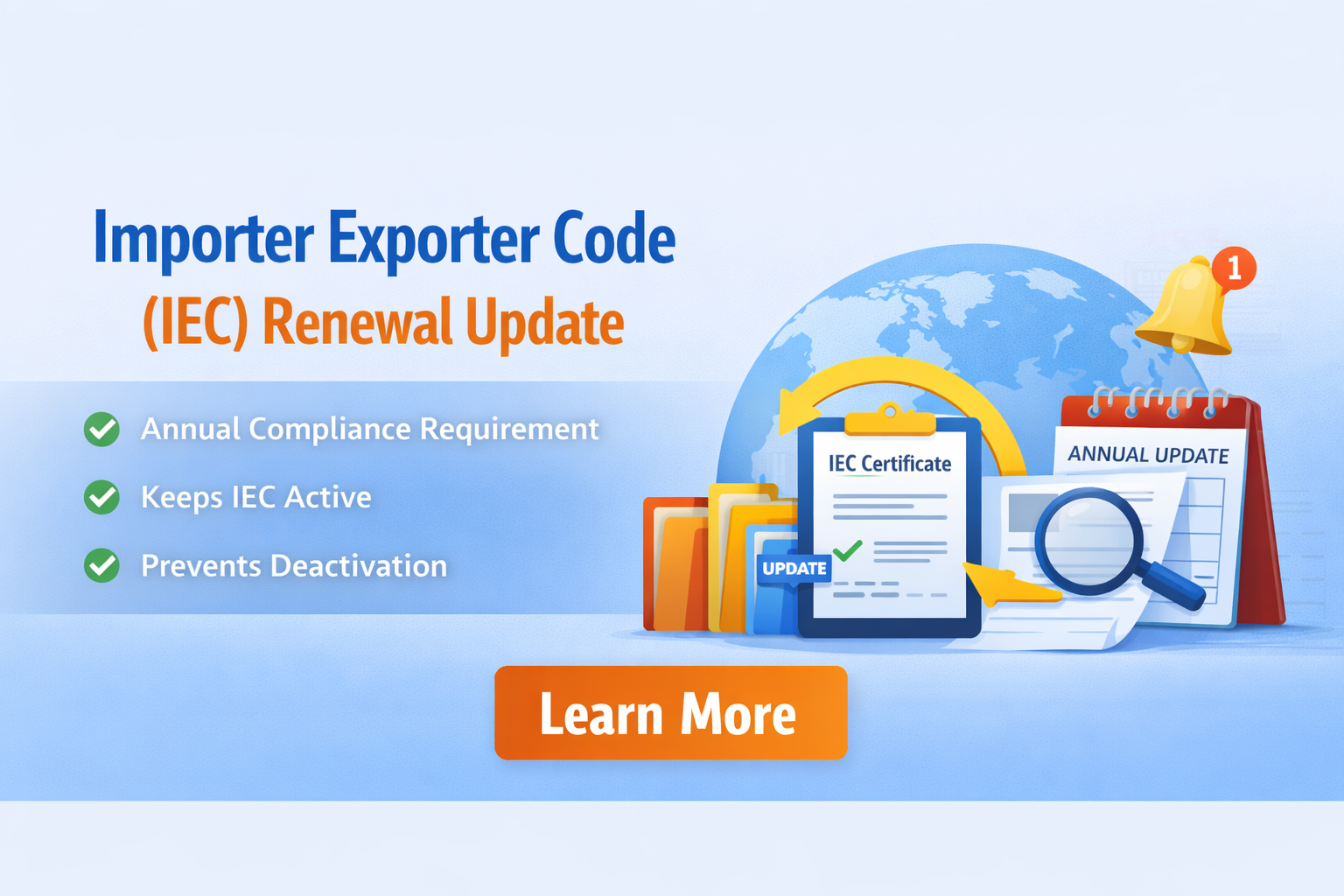 Importer Exporter Code Renewal